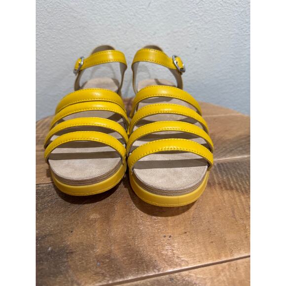 Dansko Roxie Yellow Sandals size 42 (11.5) - Picture 2 of 8
